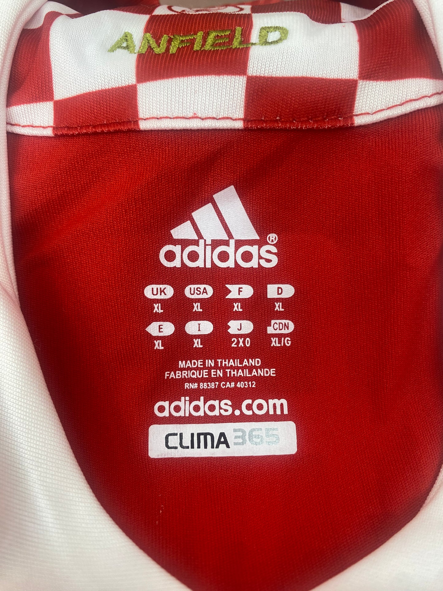 Steven Gerrard Liverpool FC 08/09 Unterschrieben (XL)