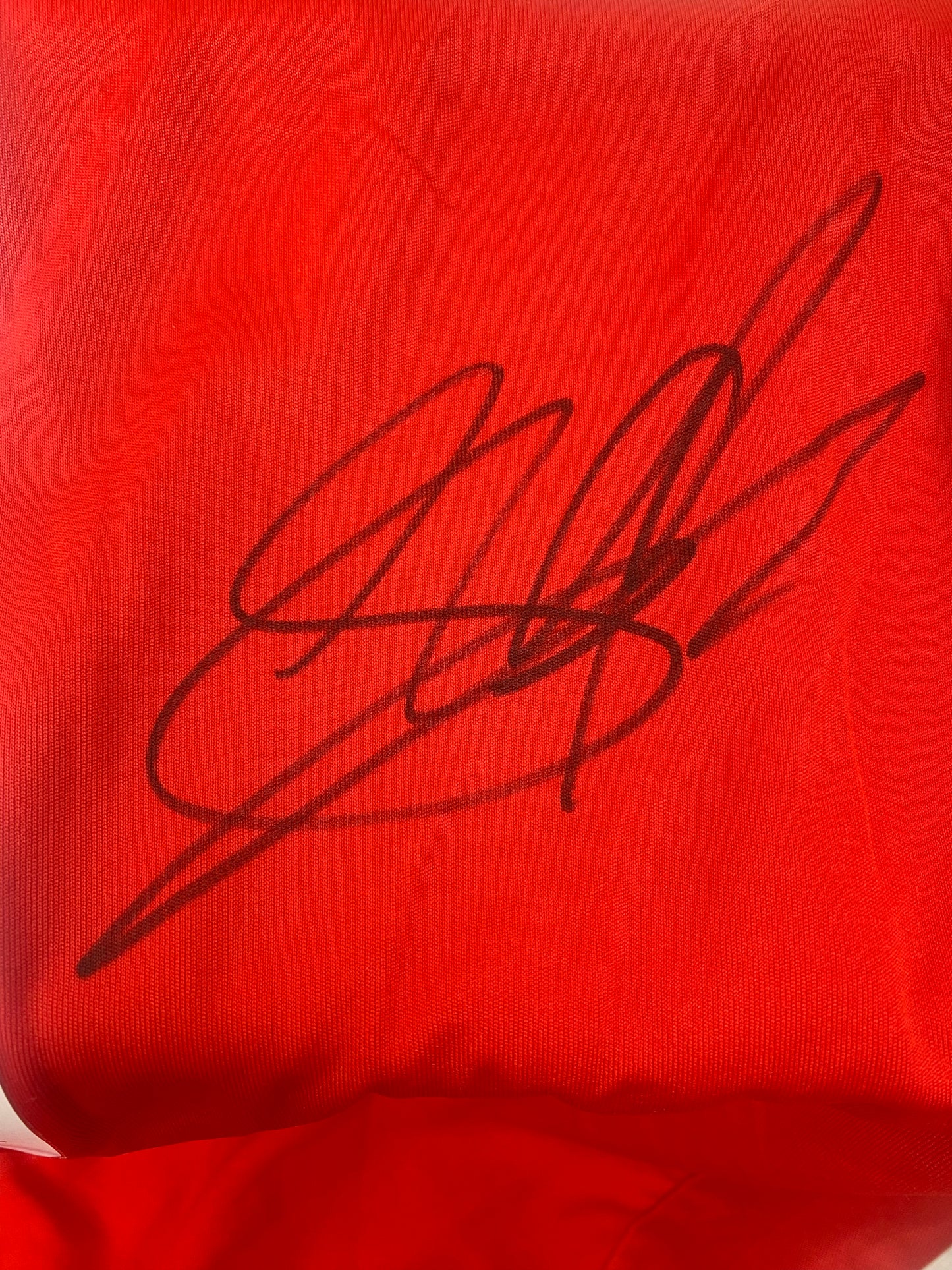 Steven Gerrard Liverpool FC 08/09 Unterschrieben (XL)