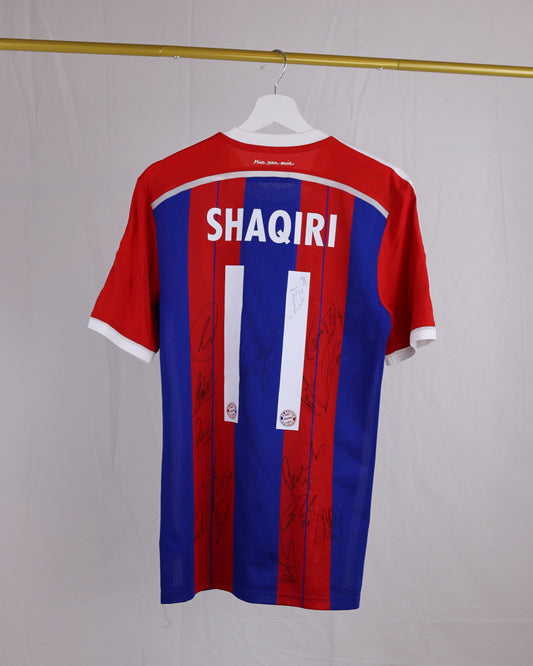 Xherdan Shaqiri Bayern Munich 13/14 Match Prepared and Signed (7 / M)