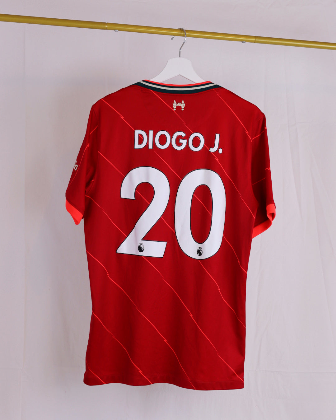 21/22 Diogo J. 20 3rd Diogo Jota Liverpool FC Home Shirt 21/22 (L
