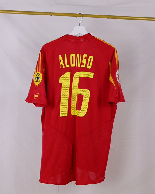 Xabi Alonso Spain Euro 2004 (L)